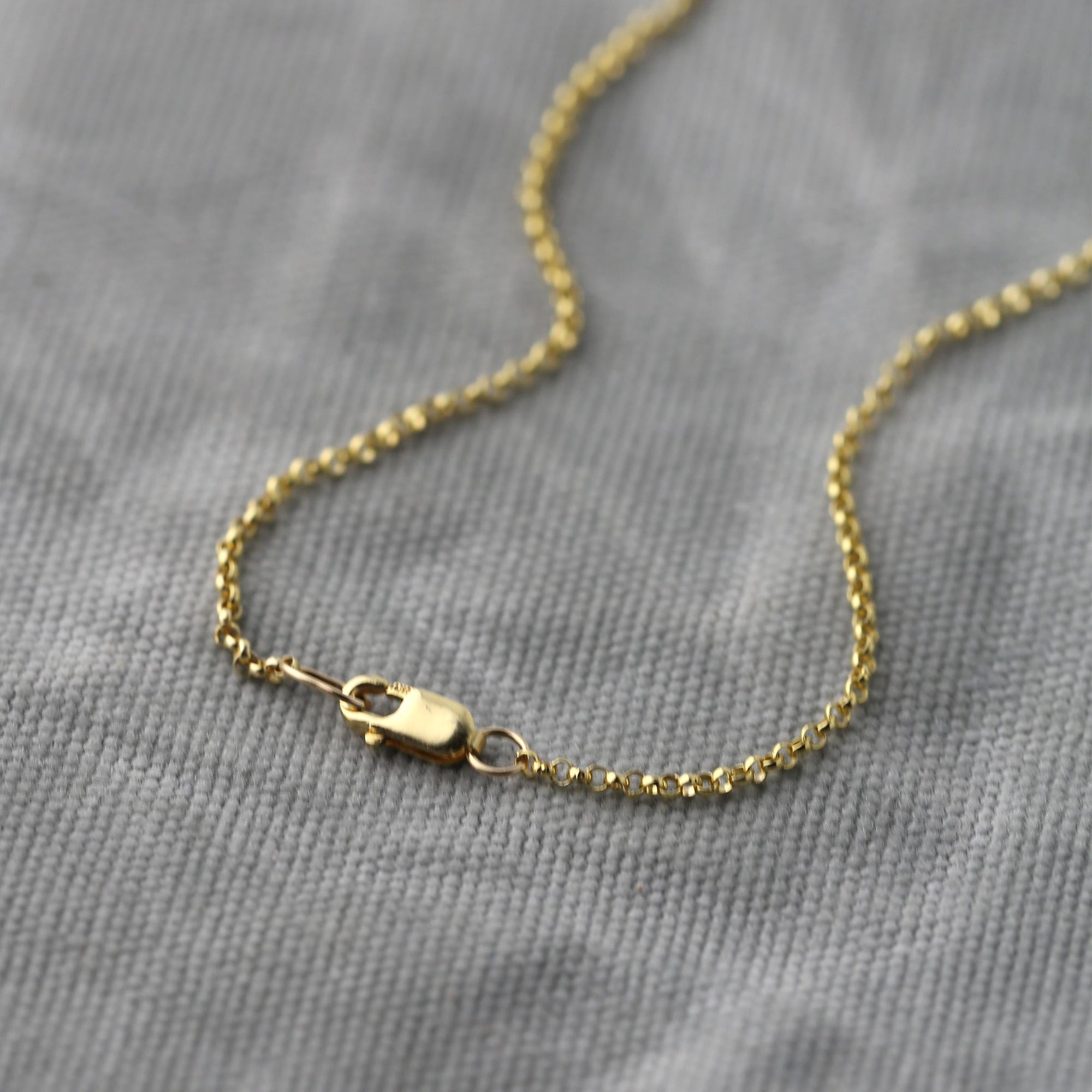 Gold Crescent Moon Necklace