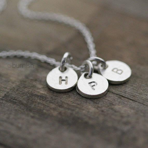 Add - on Charm for Tiny Disc Necklace jewelry handmade by Burnish