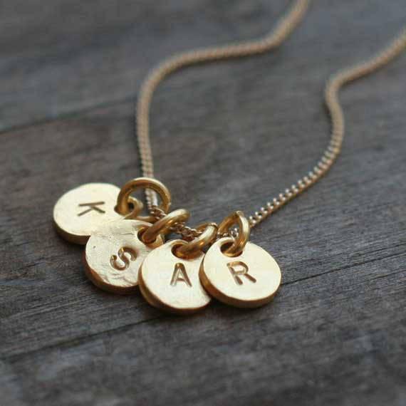 Add - on Charm for Tiny Disc Necklace jewelry handmade by Burnish