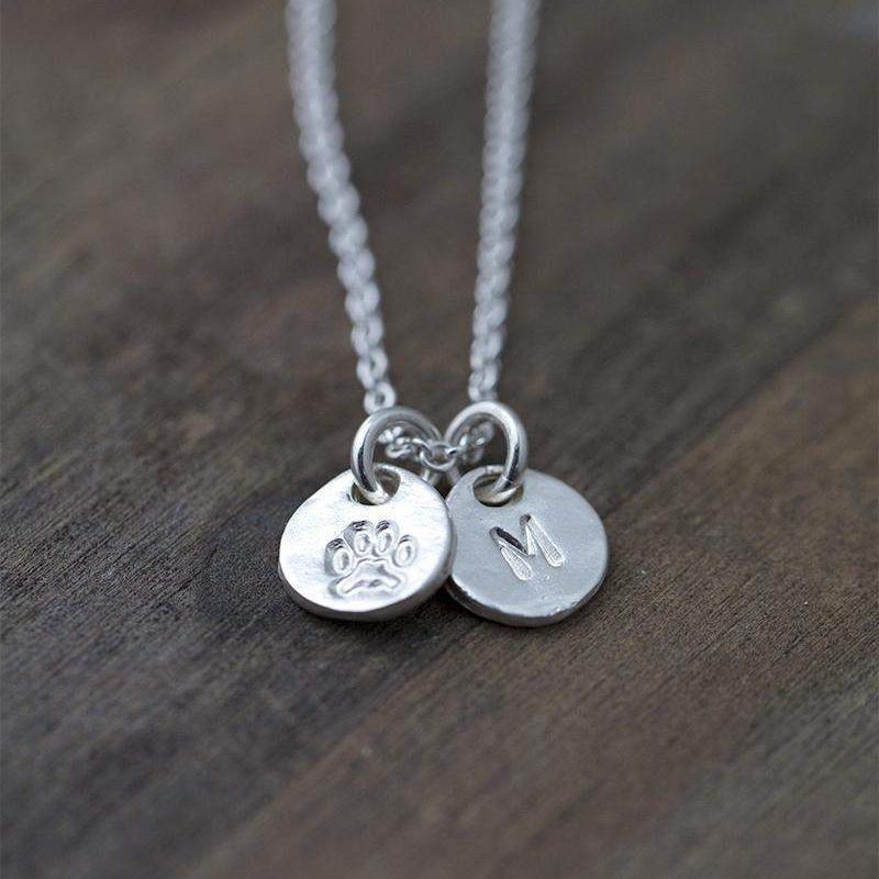 Personalized Pet Owner's Necklace jewelry handmade by Burnish