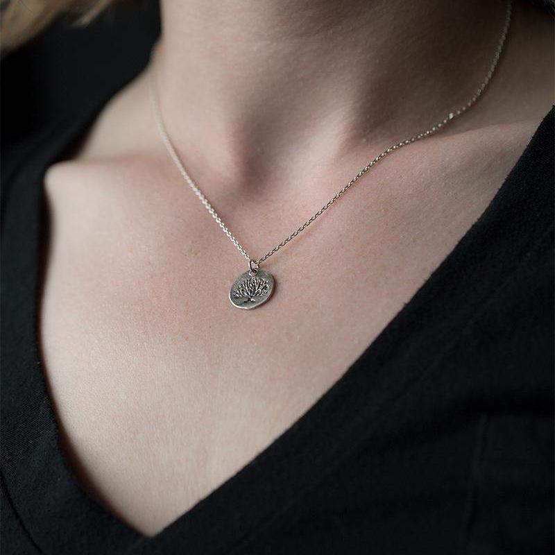 Rustic Tree of Life Necklace - Handmade Jewelry by Burnish