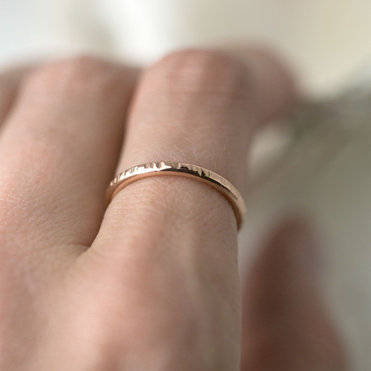 Thick Bark Ring jewelry handmade by Burnish