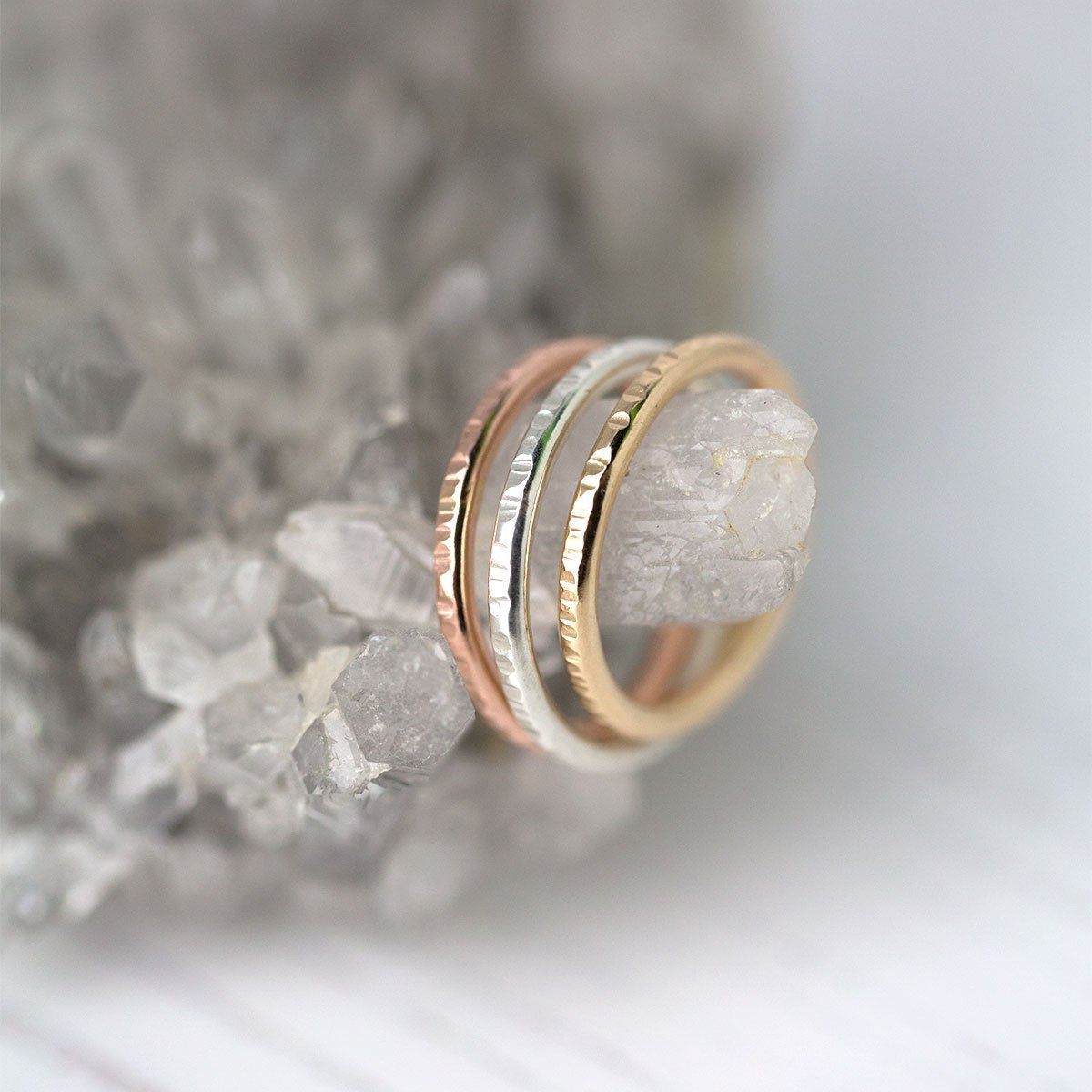 Thick Bark Ring jewelry handmade by Burnish