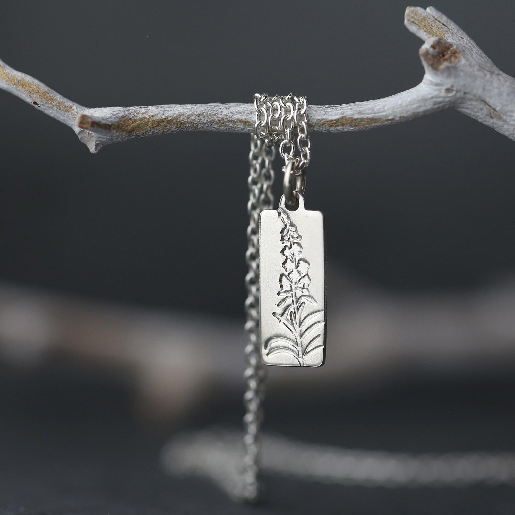 Alaskan Fireweed Necklace