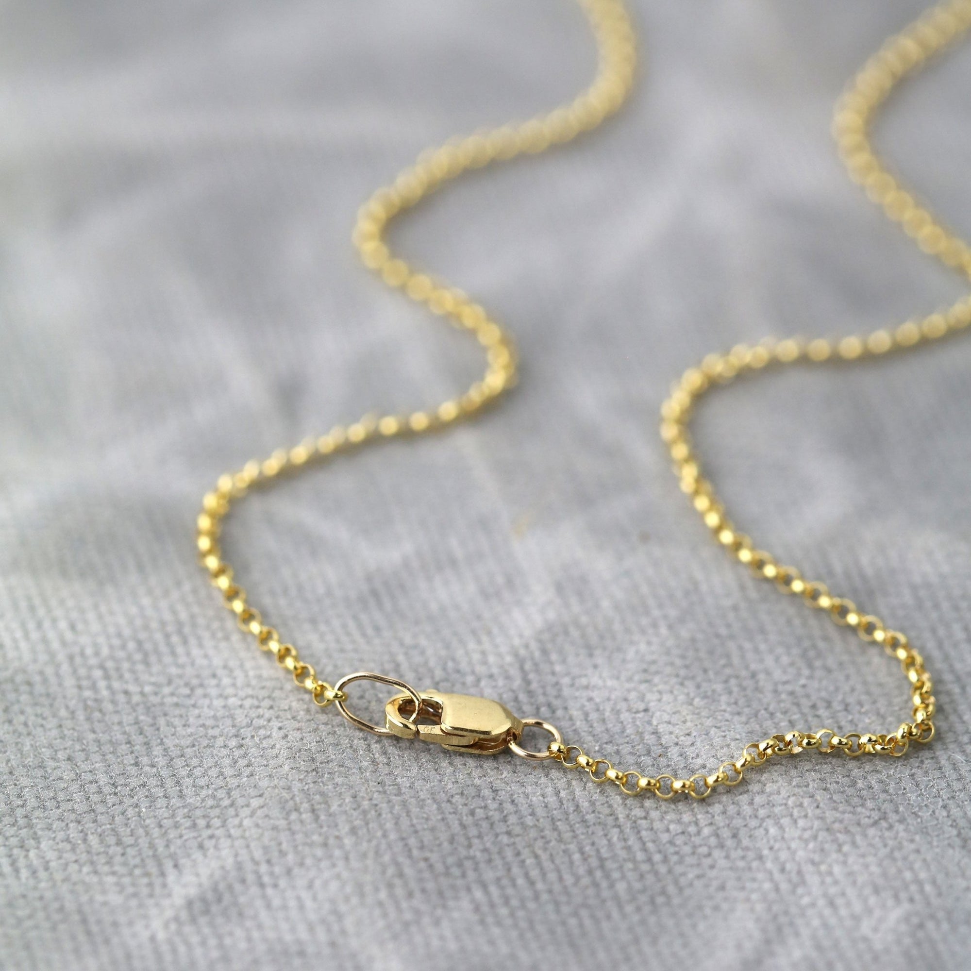 Sterling Silver or Gold Filled Chain Necklace jewelry handmade by Burnish