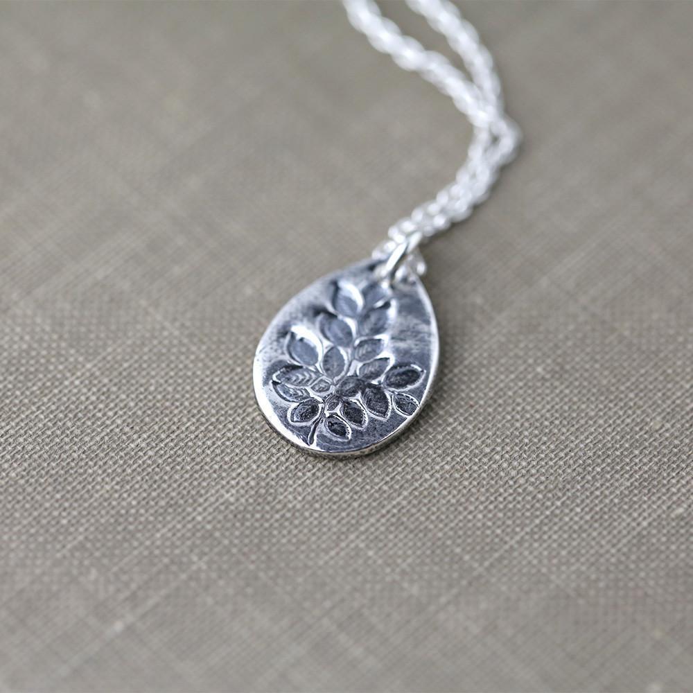 Botanical Necklace - Handmade Jewelry by Burnish