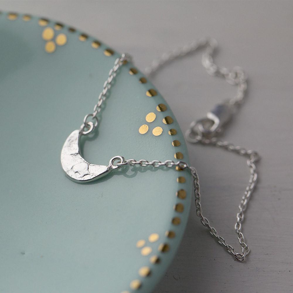 Crescent Bracelet - Handmade Jewelry by Burnish