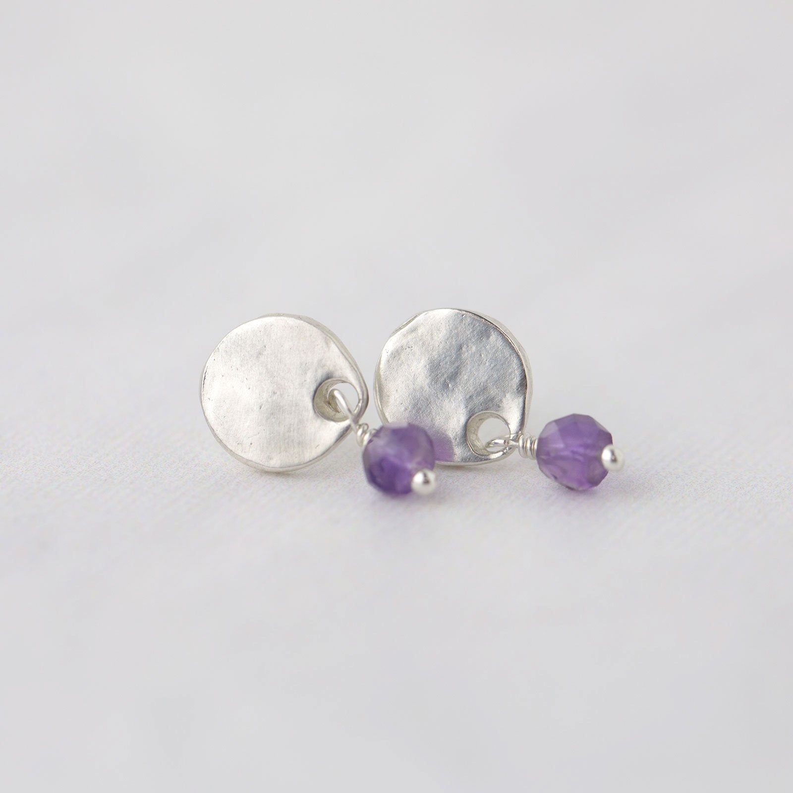 Dangle Birthstone Earrings - Handmade Jewelry by Burnish