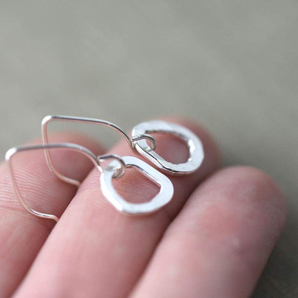 Freeform Earrings - Handmade Jewelry by Burnish