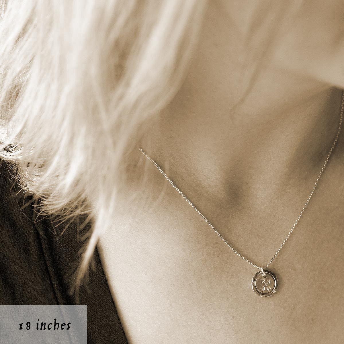 Friendship Eternity Necklace - Handmade Jewelry by Burnish