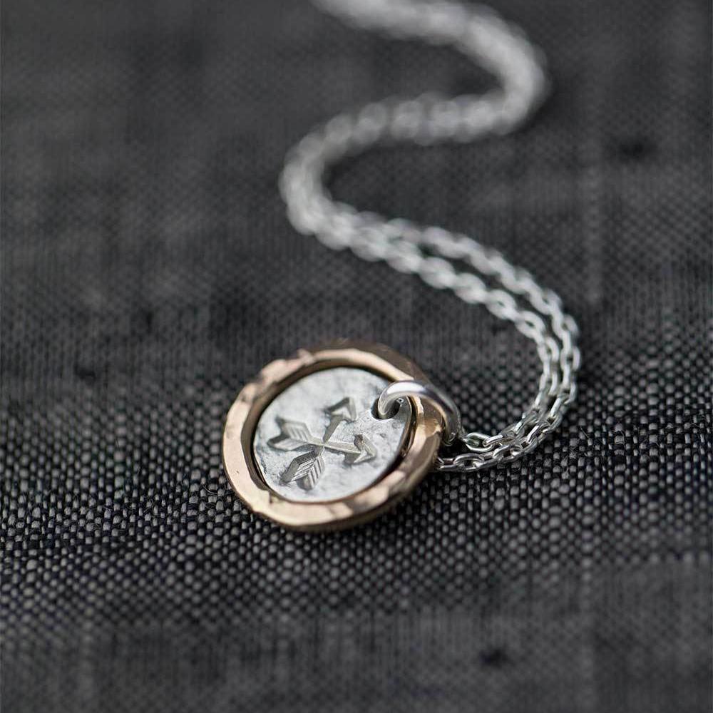 Friendship Eternity Necklace - Handmade Jewelry by Burnish