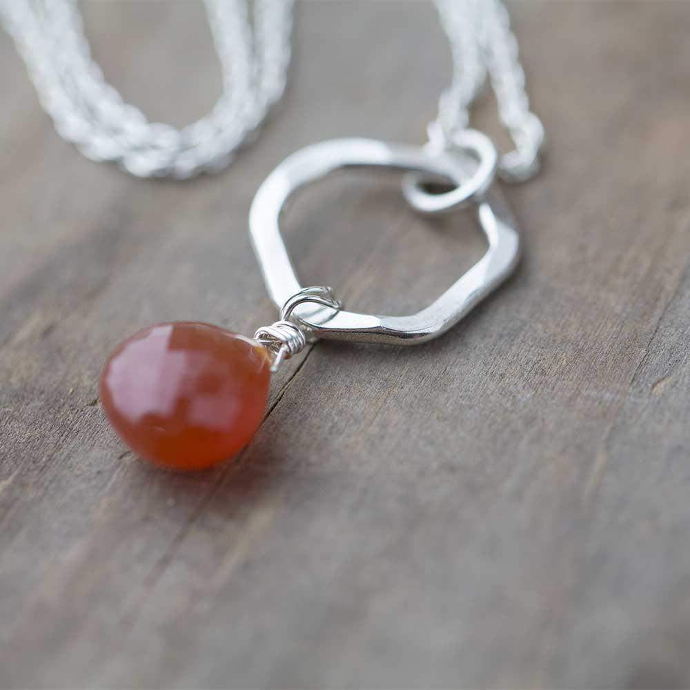 Juicy Gemstone Necklace - Handmade Jewelry by Burnish