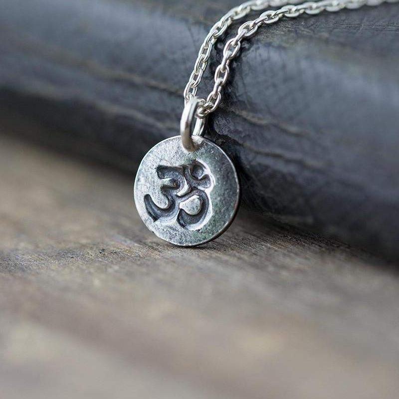 ONLY 1 - Ohm Necklace - Handmade Jewelry by Burnish