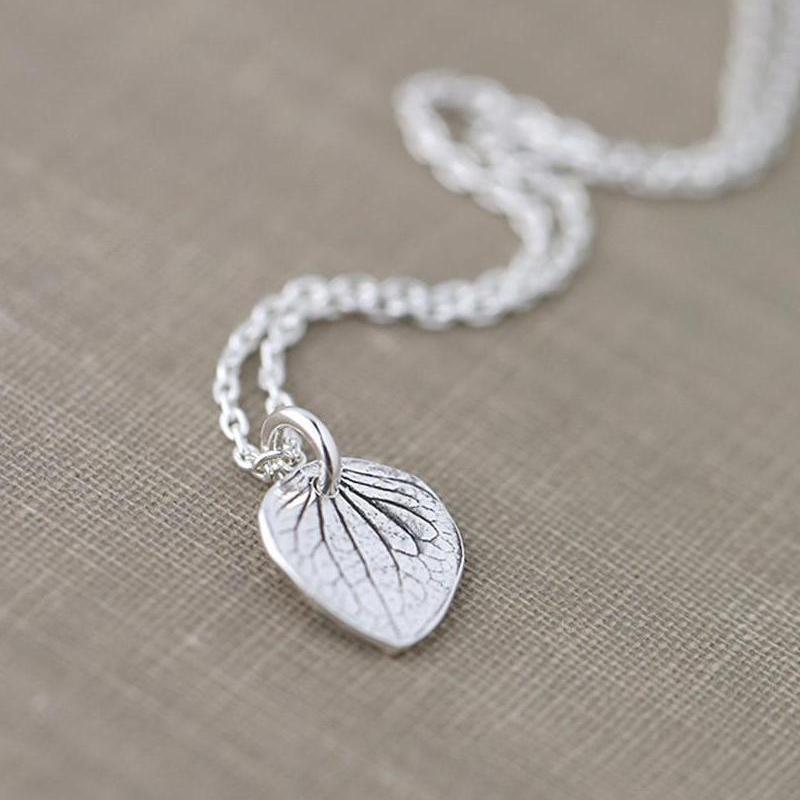 ONLY 1 - Petal Necklace - Handmade Jewelry by Burnish