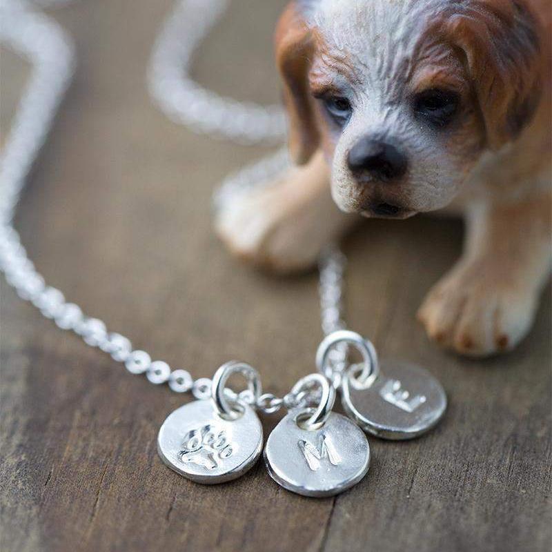 Personalized Pet Owner's Necklace - Handmade Jewelry by Burnish