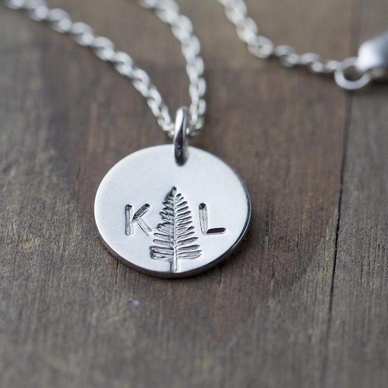Personalized Tree Necklace - Handmade Jewelry by Burnish