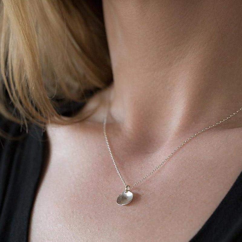 Simple Shell Necklace - Handmade Jewelry by Burnish