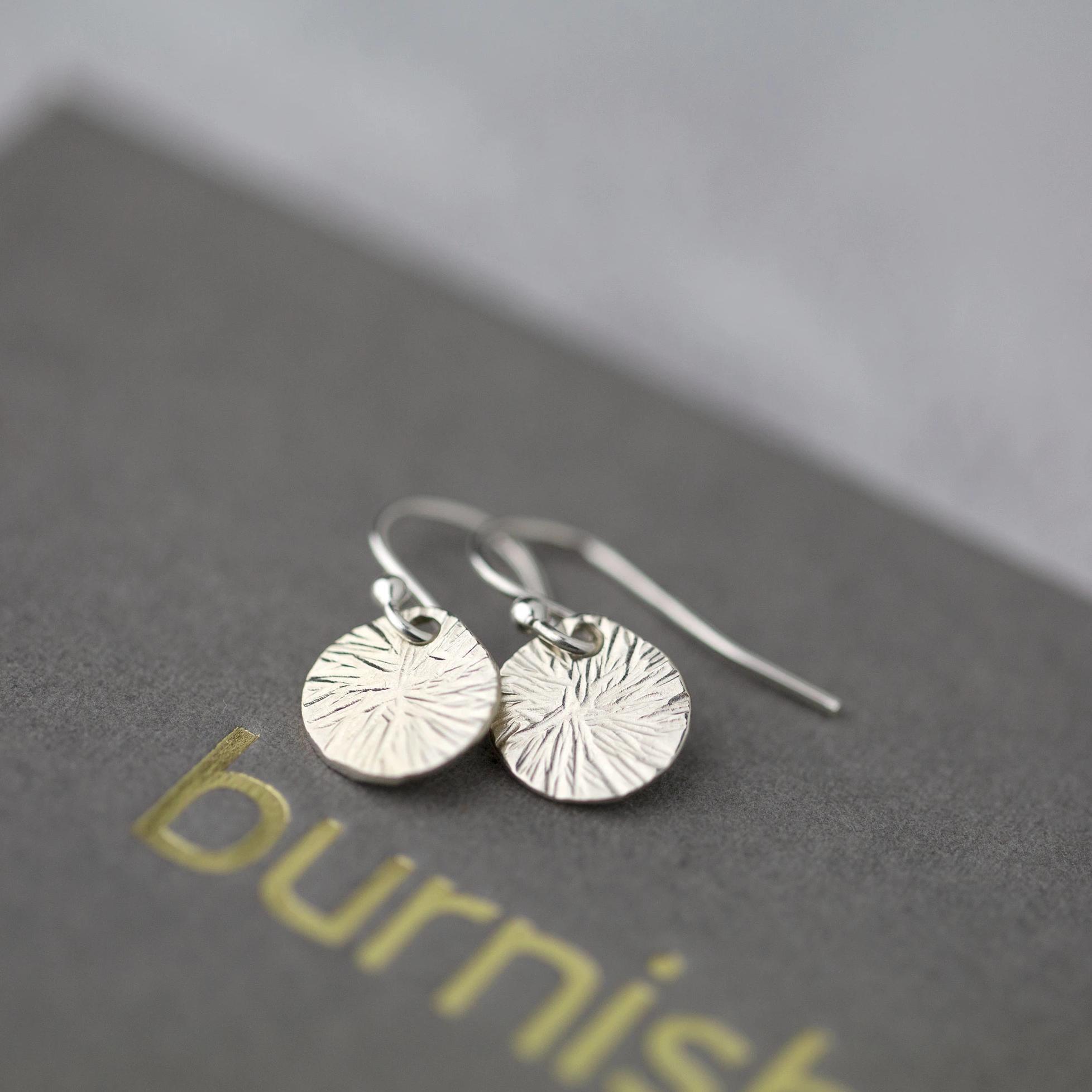 Starburst Earrings - Handmade Jewelry by Burnish