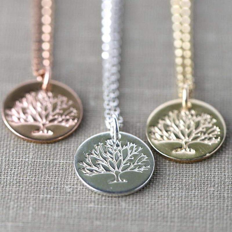 Tree of Life Necklace - Handmade Jewelry by Burnish