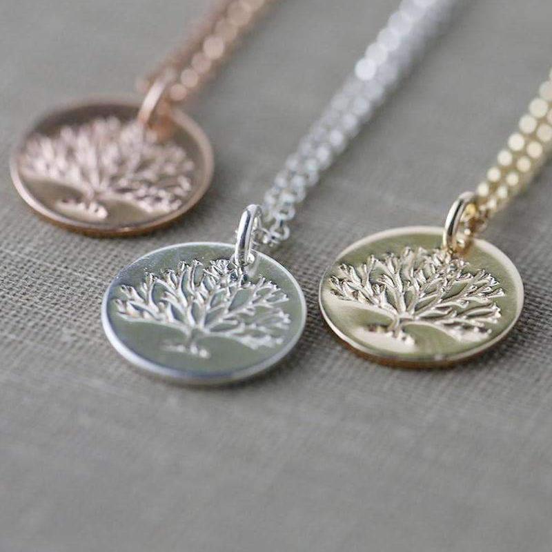 Tree of Life Necklace - Handmade Jewelry by Burnish